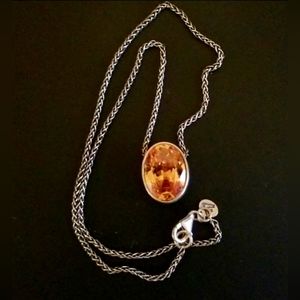 Silpada Sterling Silver & Zirconia Necklace